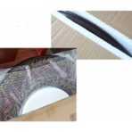 bamboo oval mirror