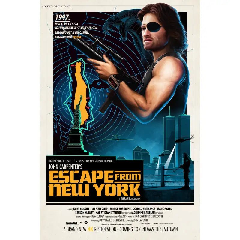 escape from new york poster escape from new york poster