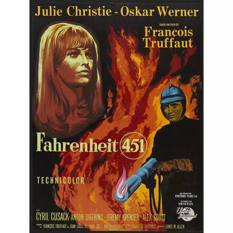 fahrenheit 451 poster fahrenheit 451 poster