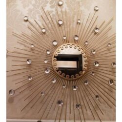 vintage sun mirror