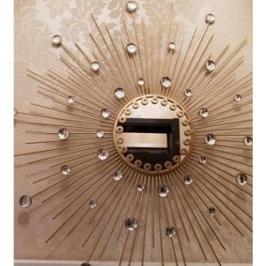 vintage sun mirror