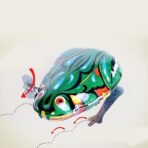 toy jumping frog