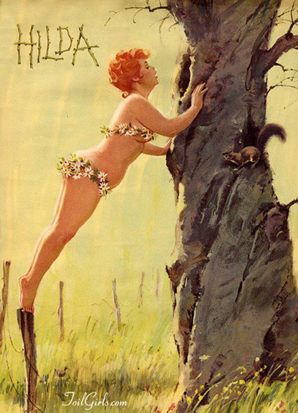 hilda pin-up hilda pin up