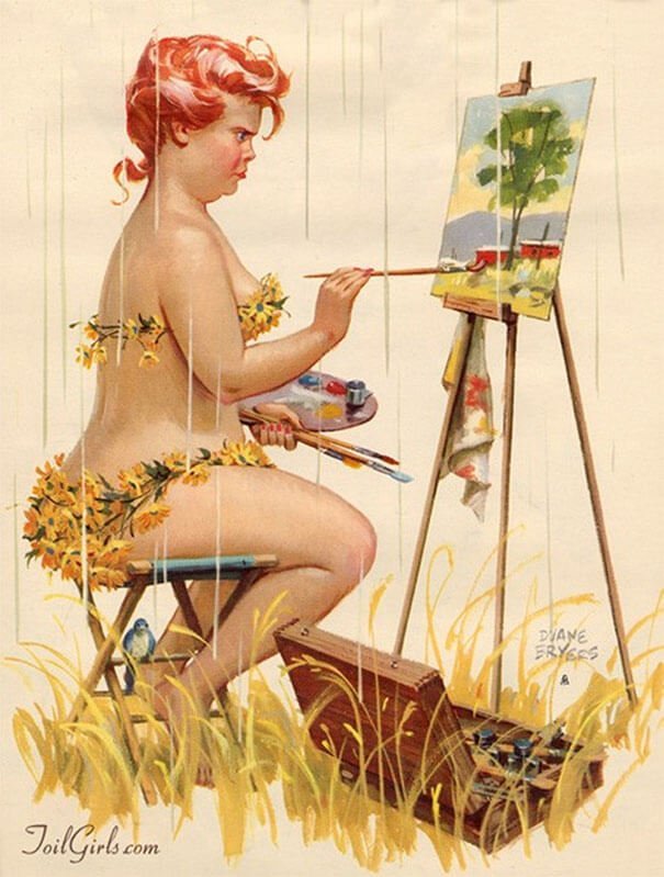 hilda pin-up hilda pin up