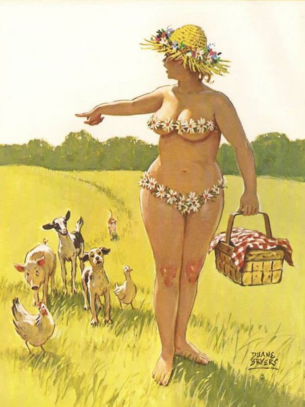 hilda pin-up hilda pin up