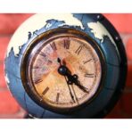 earth globe clock