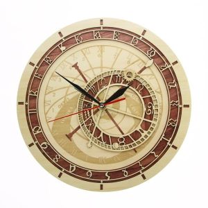 wooden astronomical clock