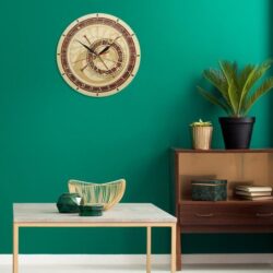 wooden astronomical clock