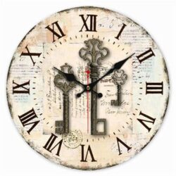 clock with key