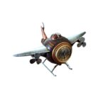 retro plane clock