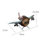 retro plane clock