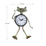 vintage cat clock