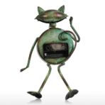 vintage cat clock