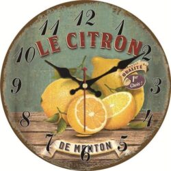 lemon clock