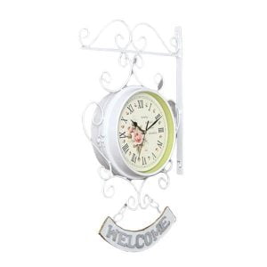 white station clock