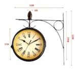 vintage station clock
