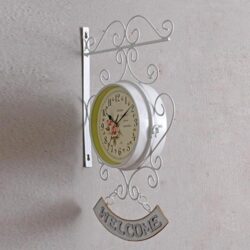 white station clock