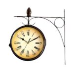 vintage station clock