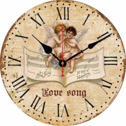 clock deco angel