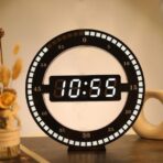 vintage digital wall clock