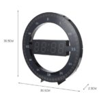 vintage digital wall clock