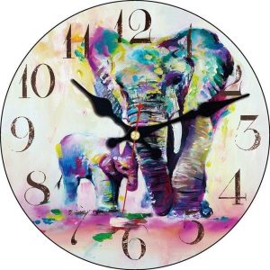 elephant clock