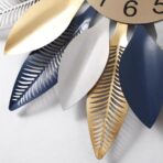leaf wall clock