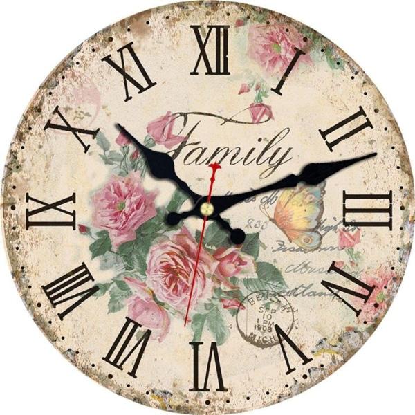 pink flower clock pink flower clock