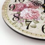 vintage flower clock