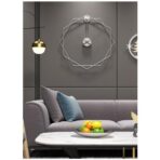 vintage industrial wall clock