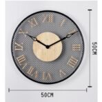 industrial clock 50 cm