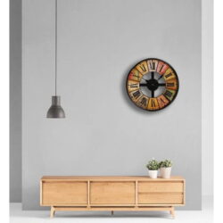 vintage industrial clock