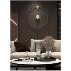 vintage industrial wall clock