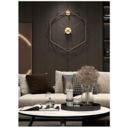 vintage industrial wall clock