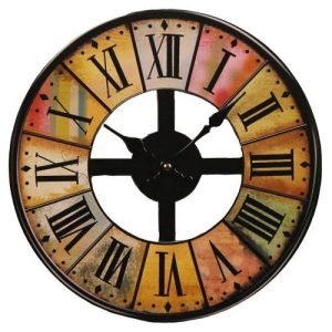 vintage industrial clock