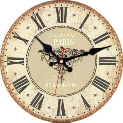 antique wall clock from paris