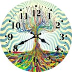 tree of life wall clock