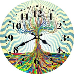 tree of life wall clock