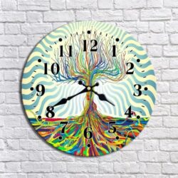 tree of life wall clock