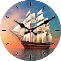 boat wall clock
