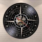 compass wall clock