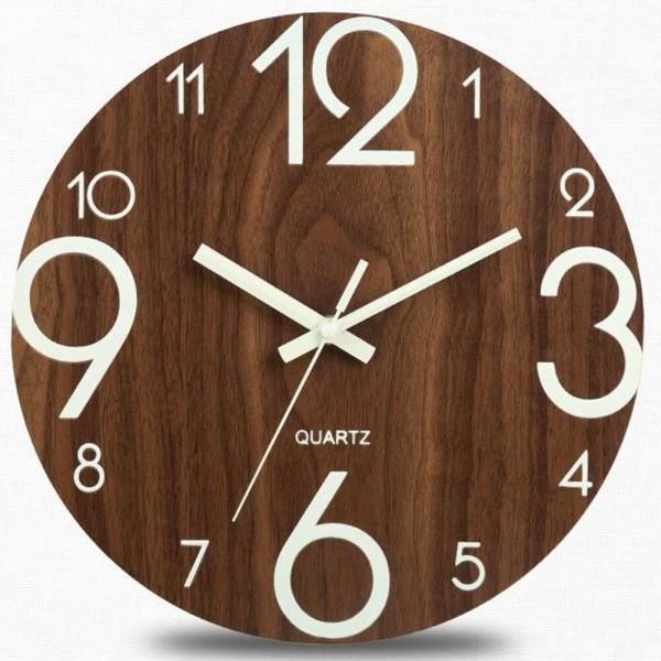 brown wall clock brown wall clock