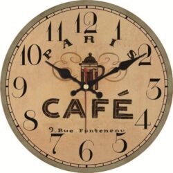 wall clock coffee maker