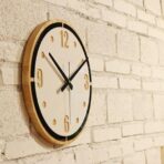 wall clock oak