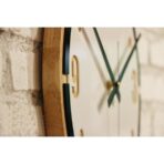 wall clock oak
