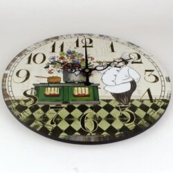 vintage kitchen wall clock