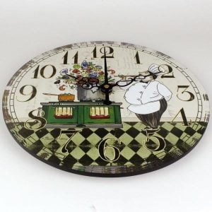 vintage kitchen wall clock