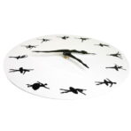 dancer wall clock