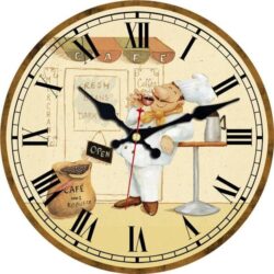 vintage kitchen wall clock 2