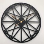 vintage metal wall clock